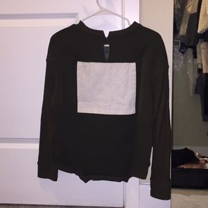 Zara asymmetrical sweater